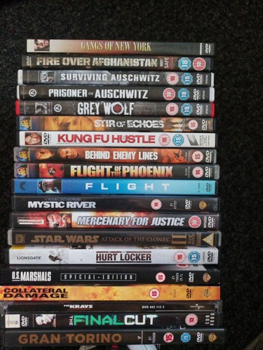 Action movies dvd bundle - 19,
