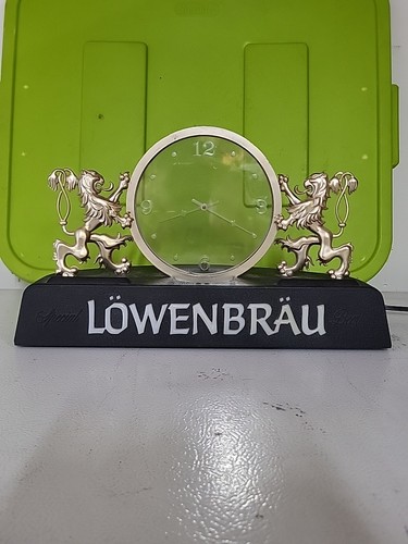 Vtg lowenbrau beer clock - lowenbrau,