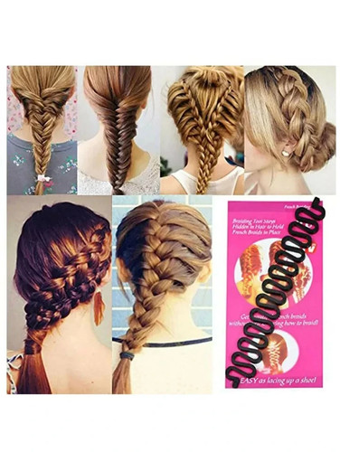 2pcs diy french hair braiding - diy,