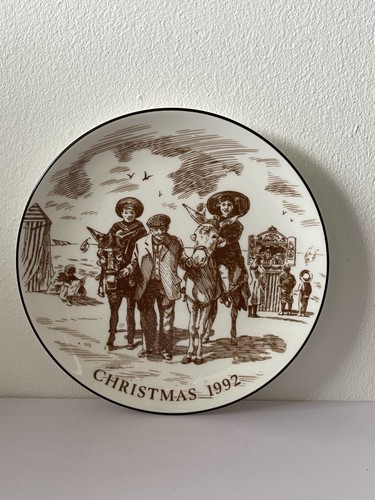Christmas plate 1992 - 1992, by