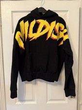 Childish Hoodie Flames Black