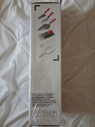 Bricklaying and plastering set - bricklaying,