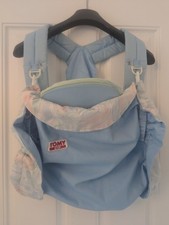 RARE Vintage Tomy Snugli Original Cradle Carrier BABY TODDLER Detachable Pastel