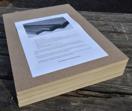 Mdf sheet 297mm x - sheet,