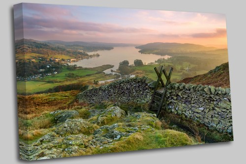 Sunset windermere lake - sunset,