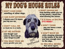 My dog's house rules Irish