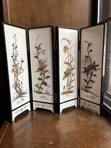 Antique chinese four - chinese, four-panel
