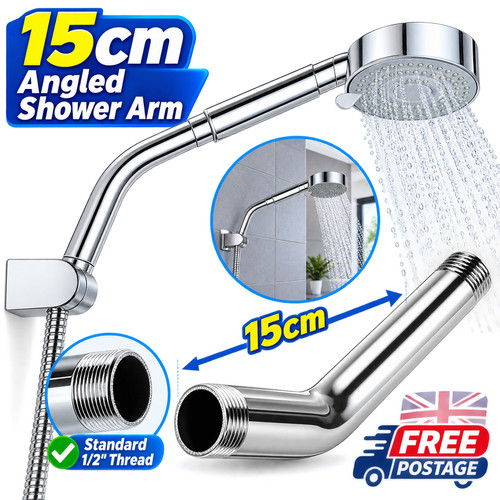 15cm stainless steel shower - stainless,