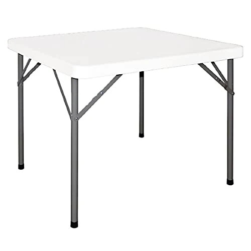 Bolero foldaway square table - square,