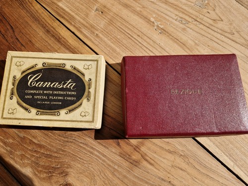 Vintage rue card game - rue,