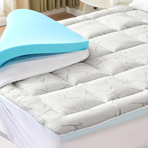 Mattress topper dual layer - topper, 3"