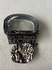 Victoria Secret Wash Or Makeup Bag Set X 3
