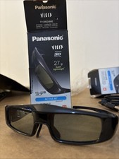 Panasonic Viera TY-ER3D4ME 3D Glasses 3 Pairs *UNTESTED*