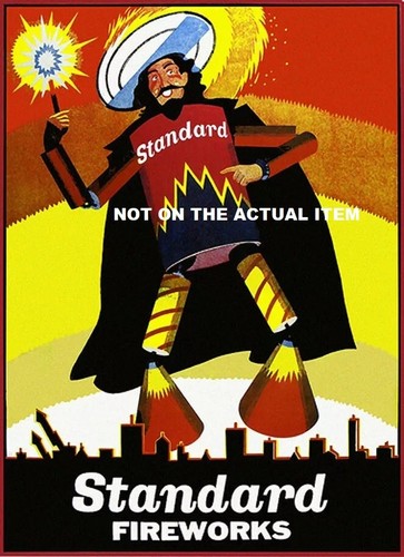 Sticker standard fireworks - sticker,