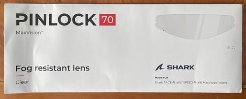 Shark pinlock visor - shark, 70