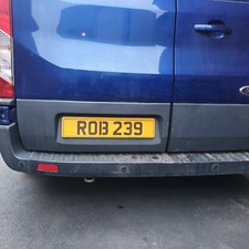 rob, Roi private number plate