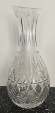 Glass Engraved Crystal Vase Pub Trophy Midlands Coventry 1986
