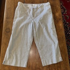 Womans Cotton Blue Pinstripe