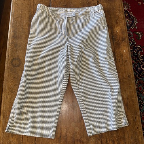 Womans cotton blue pinstripe - cotton,