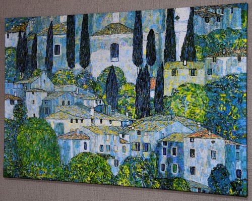 Gustav klimt church cassone - gustav,