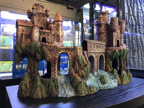 Extra large castle aquarium - extra,