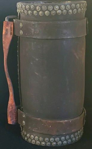 Antique ww1 royal navy leather - antique,
