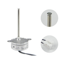 TYC-40 AC 12V Synchronous Motor 5RPM CW/CCW Inner-Screw Shaft Length 7.4Cm