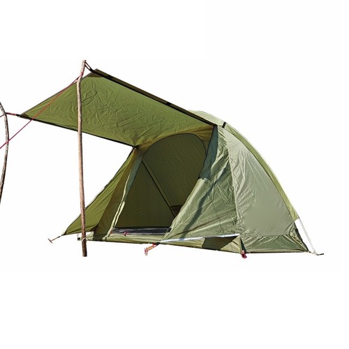 One person tent with aluminum - with,