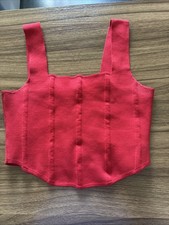 Red Corset Top From Primark