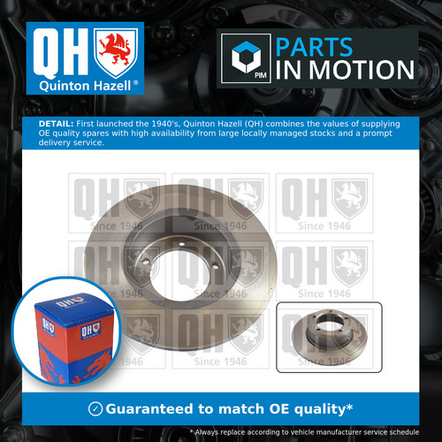 Brake discs pair - brake, fits