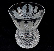 Set of Six Edinburgh Crystal