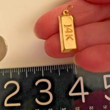 SOLID Gold 14KT CHARM