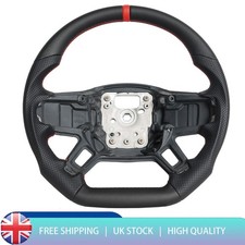 Full Leather Flat Steering