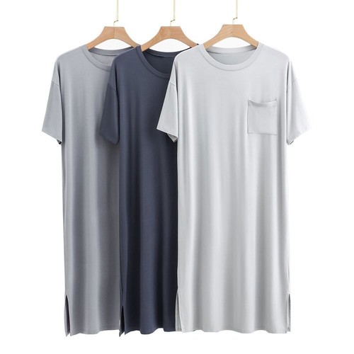 Men bamboo nightshirt - men,