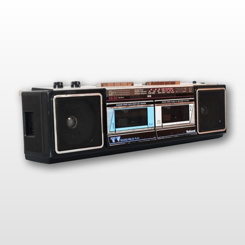 National fw17 retro boombox - retro,
