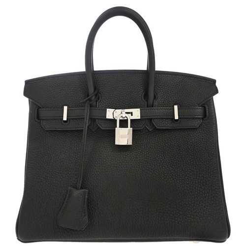 Hermes black togo birkin - togo,