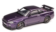 NISSAN Skyline GT-R (R34) V Spec II  - Midnight purple - MotorHelix 1:64