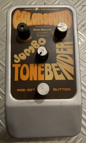 Colorsound jumbo tone - -, bender