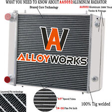 3 Row Radiator Aluminum For