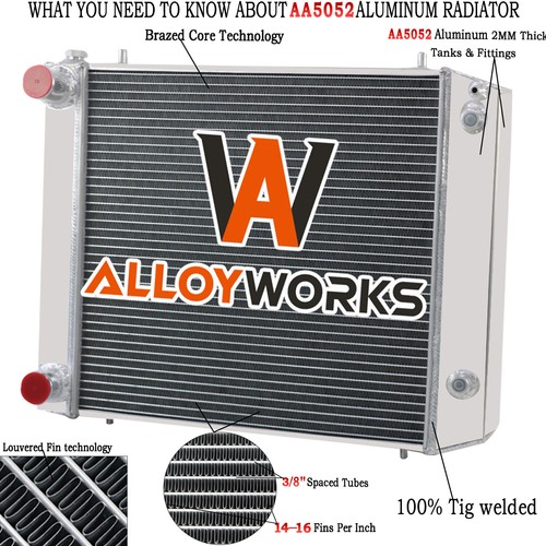 Row radiator for 1994 1998 - radiator, 1994-1998