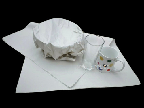 White wrapping packaging paper - white,