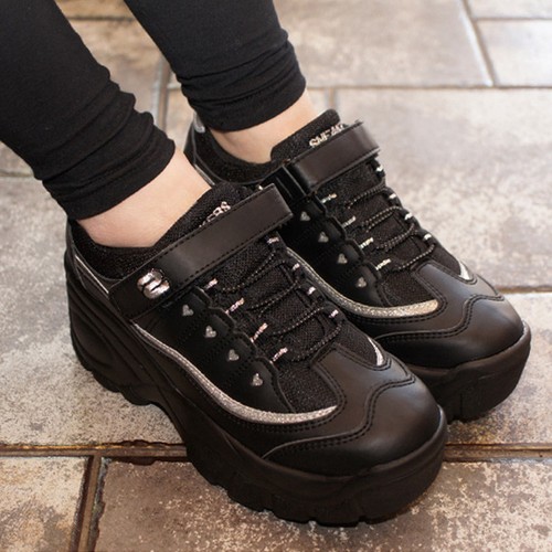 Women high heel sneakers - heel,