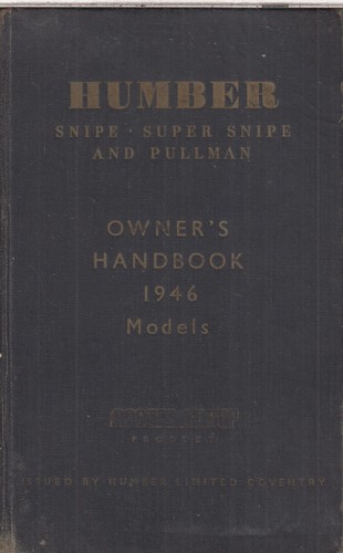 Humber snipe pullman - pullman, super
