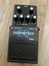 AXL DEQ2 Distortion &Eq Pedal