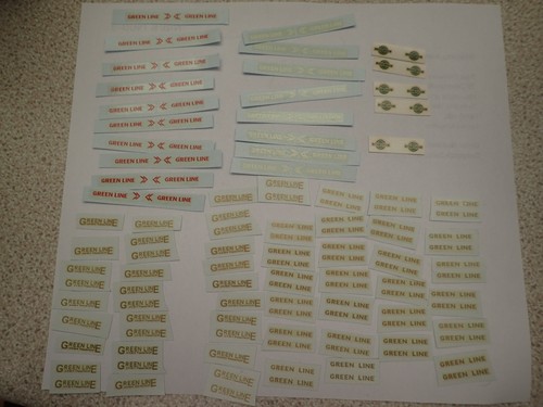 Joblot 112 green - green, line