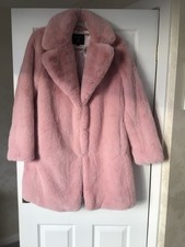 Dorothy Perkins Ultra Plush/Luxurious Pink Faux Fur mid length. Never worn.