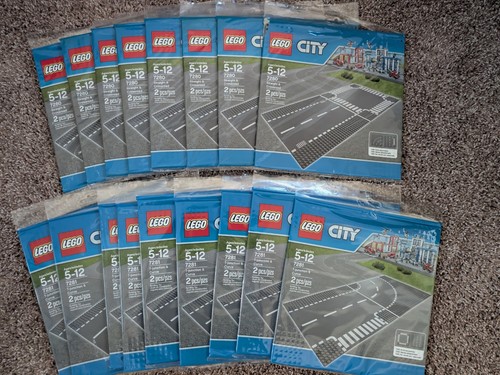 Lego road plates lot of - road,