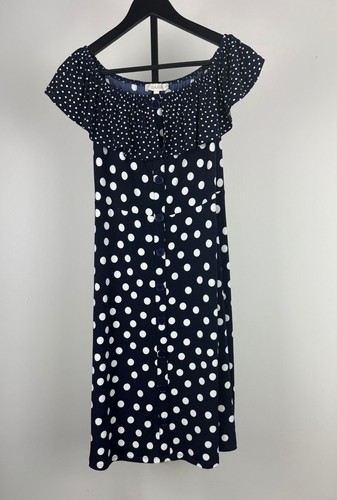 Oasis navy white polka dot - oasis,