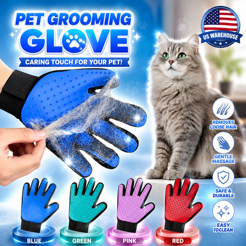 Pair grooming glove - 5,