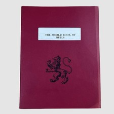 World Book Of Bulls Halbert